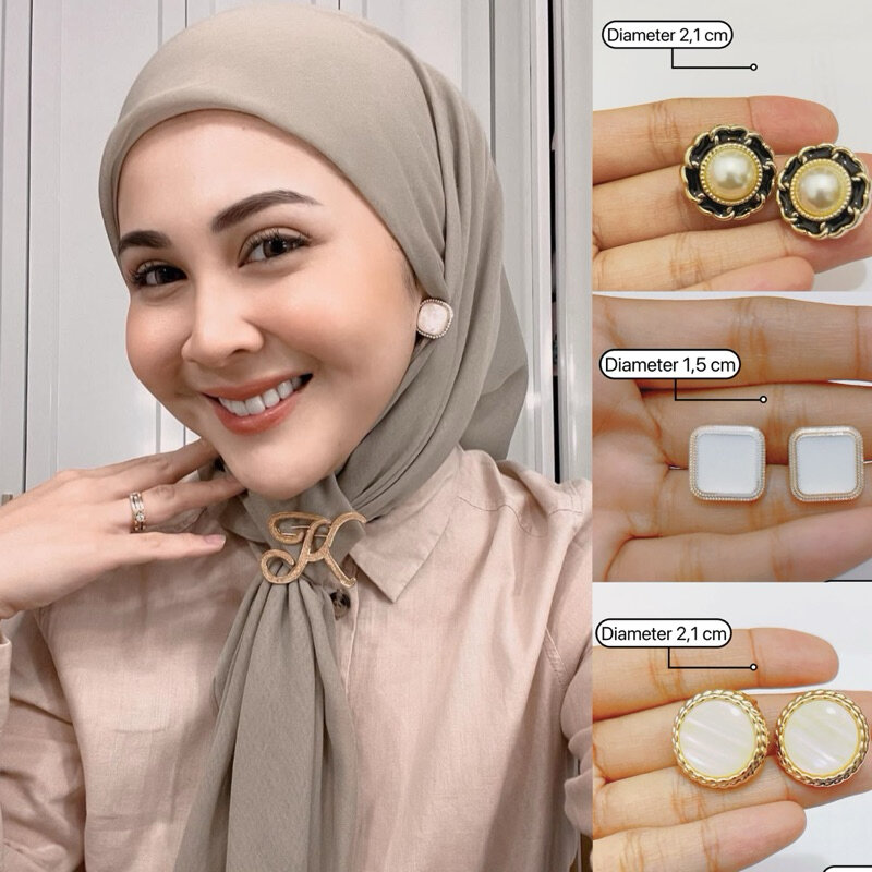 anting hijab pashmina
