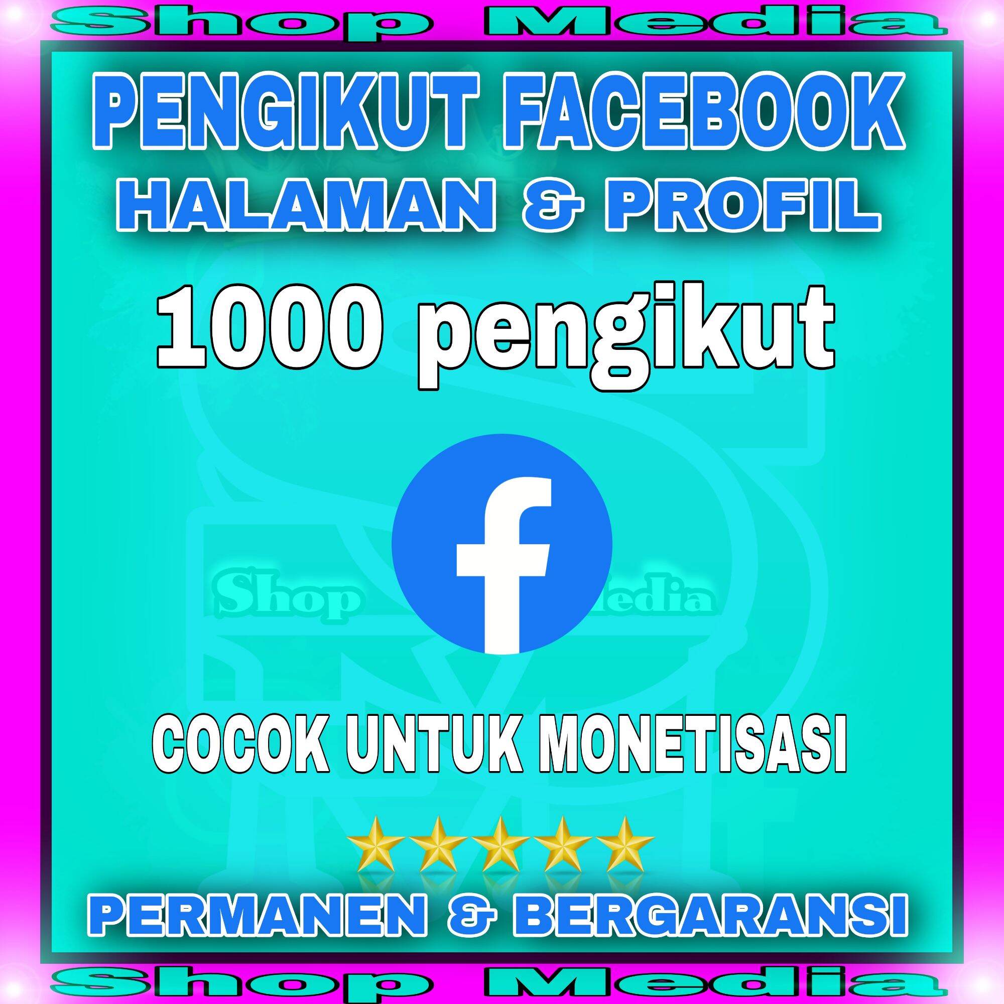 pengikut facebook profil & halaman Harga 3,500 rupiah*Gratis Ongkir