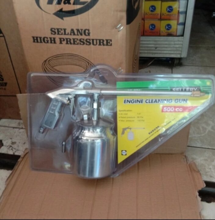 Engine Cleaning Degreasing Gun/ Sellery Air Washing Gun 500 CC Lazada