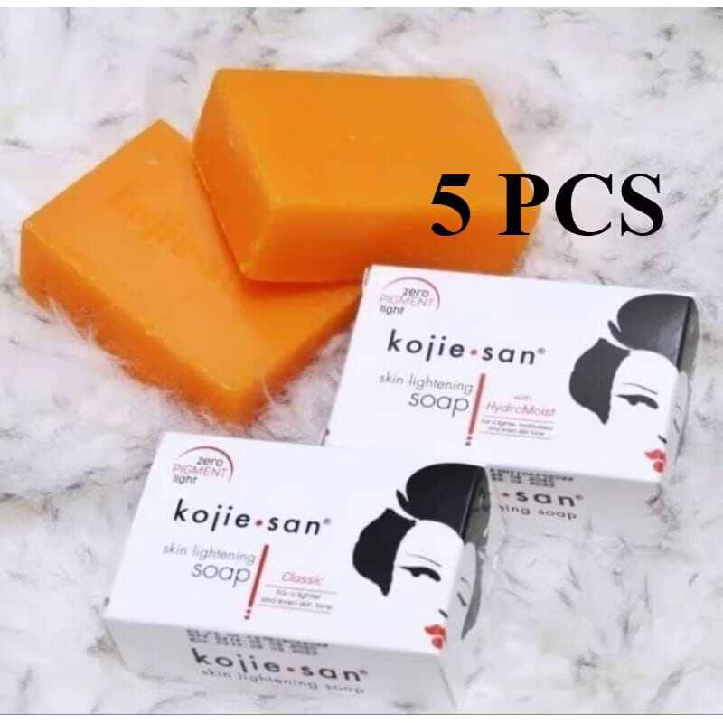 Saving Package 5 Pcs Kojiesan Acid Soap Bpom Kojiesan Soap 65 Grams