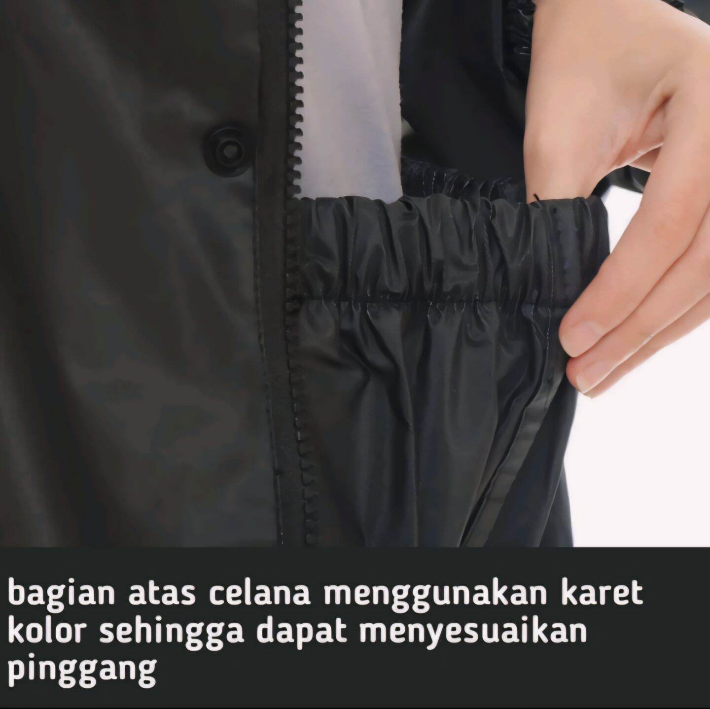 Jas Hujan Setelan Dewasa Pria Wanita Terbaik Elastis Kuat Anti Rembes. 
