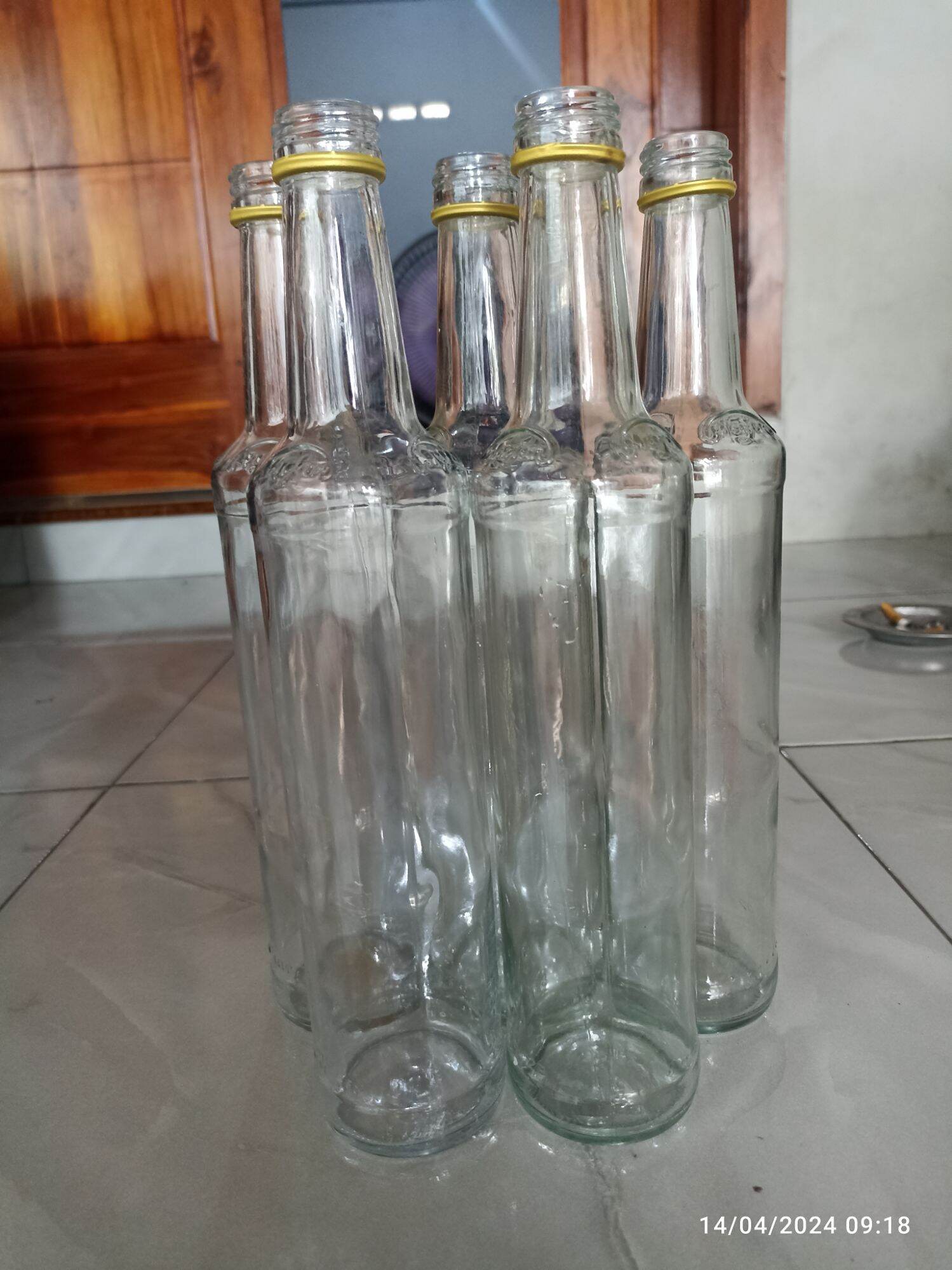 [ Paket Isi 10 Pcs ] Botol Marjan 460 Ml Botol Marjan Bekas Botol