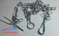 Rantai Anjing no 35 panjang 1.5 meter / Rante hewan / accesories Hewan