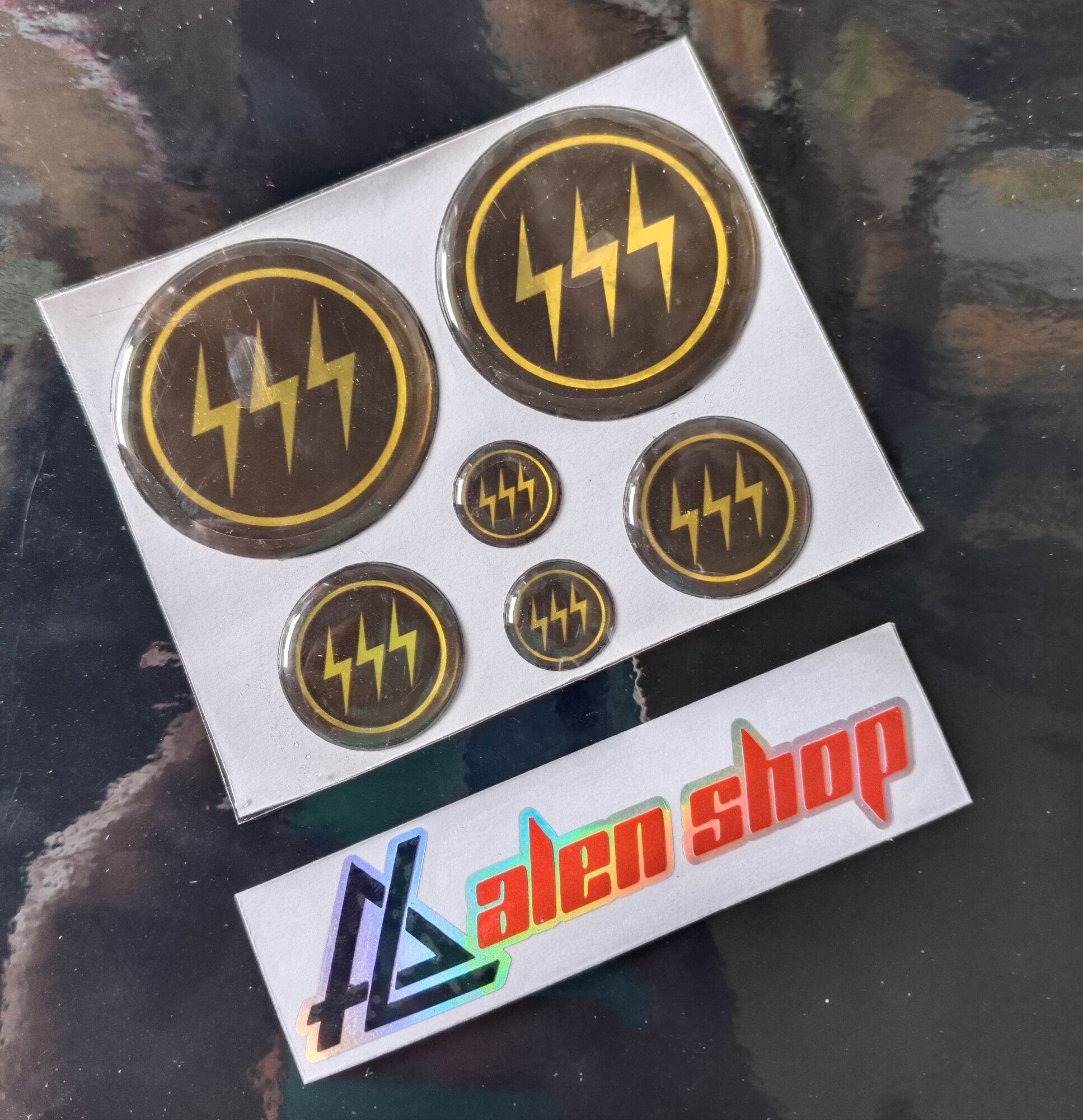 Stiker Timbul Logo Sss 3d Lazada Indonesia