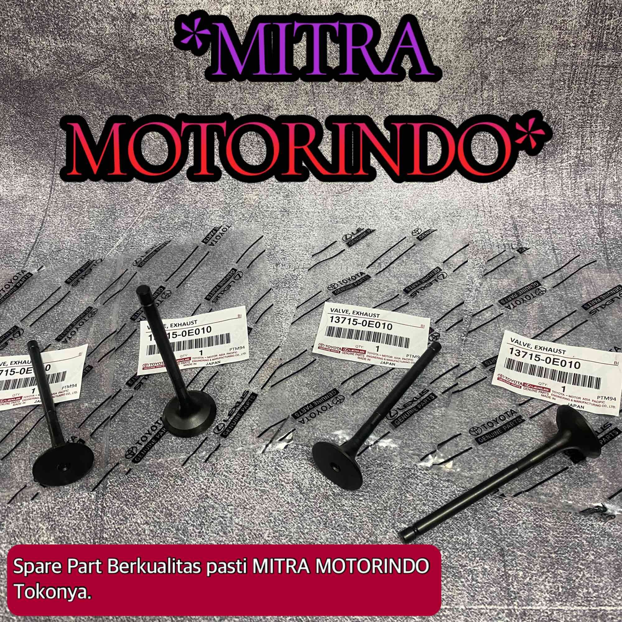 Klep Ex Klep Api Valve Exhaust Toyota Fortuner Innova Reborn Hilux Revo VRZ 2GD 13715-0E010 Harga 99,000 rupiah*Gratis Ongkir