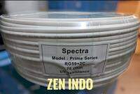 100 Meter Kabel CCTV RG59 Plus Power 100 Meter 100M Warna Putih