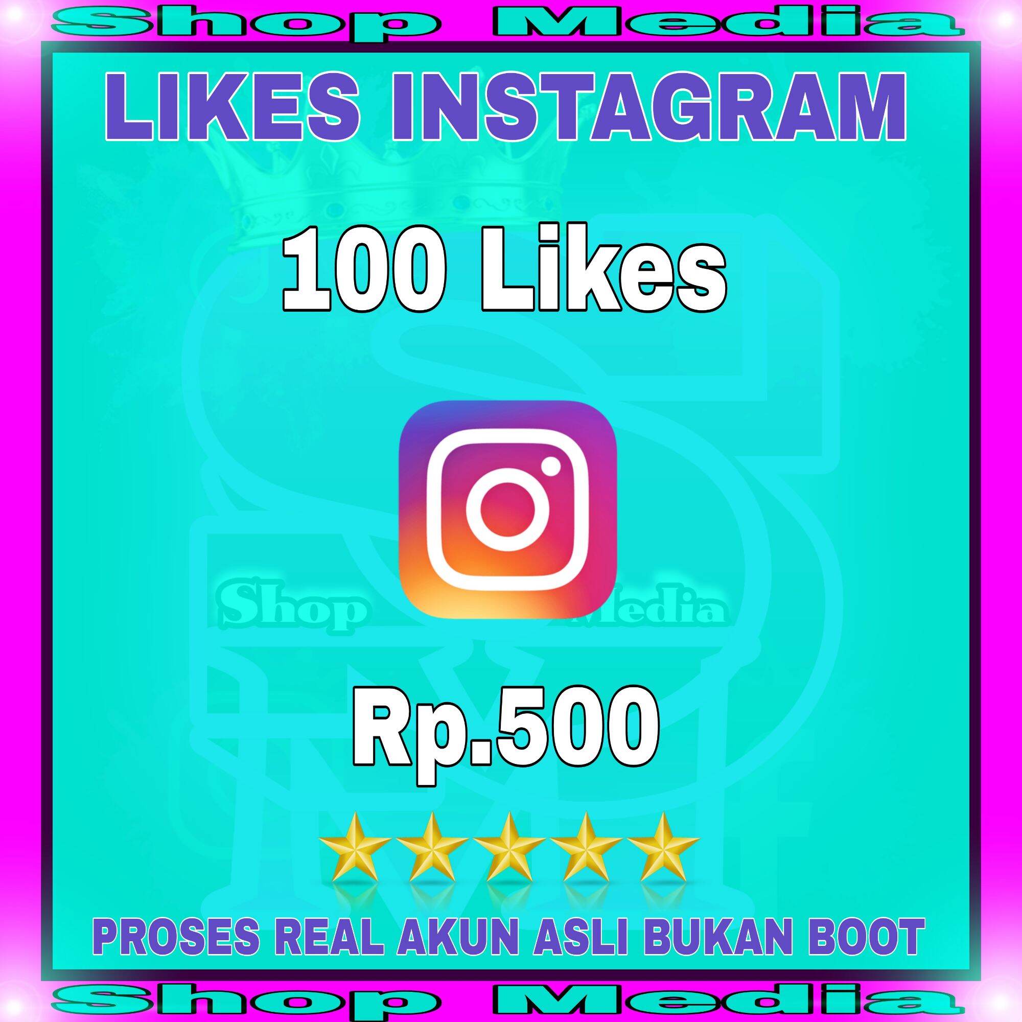 LIKE INSTAGRAM PROSES SUPER CEPAT Harga 2,500 rupiah*Gratis Ongkir