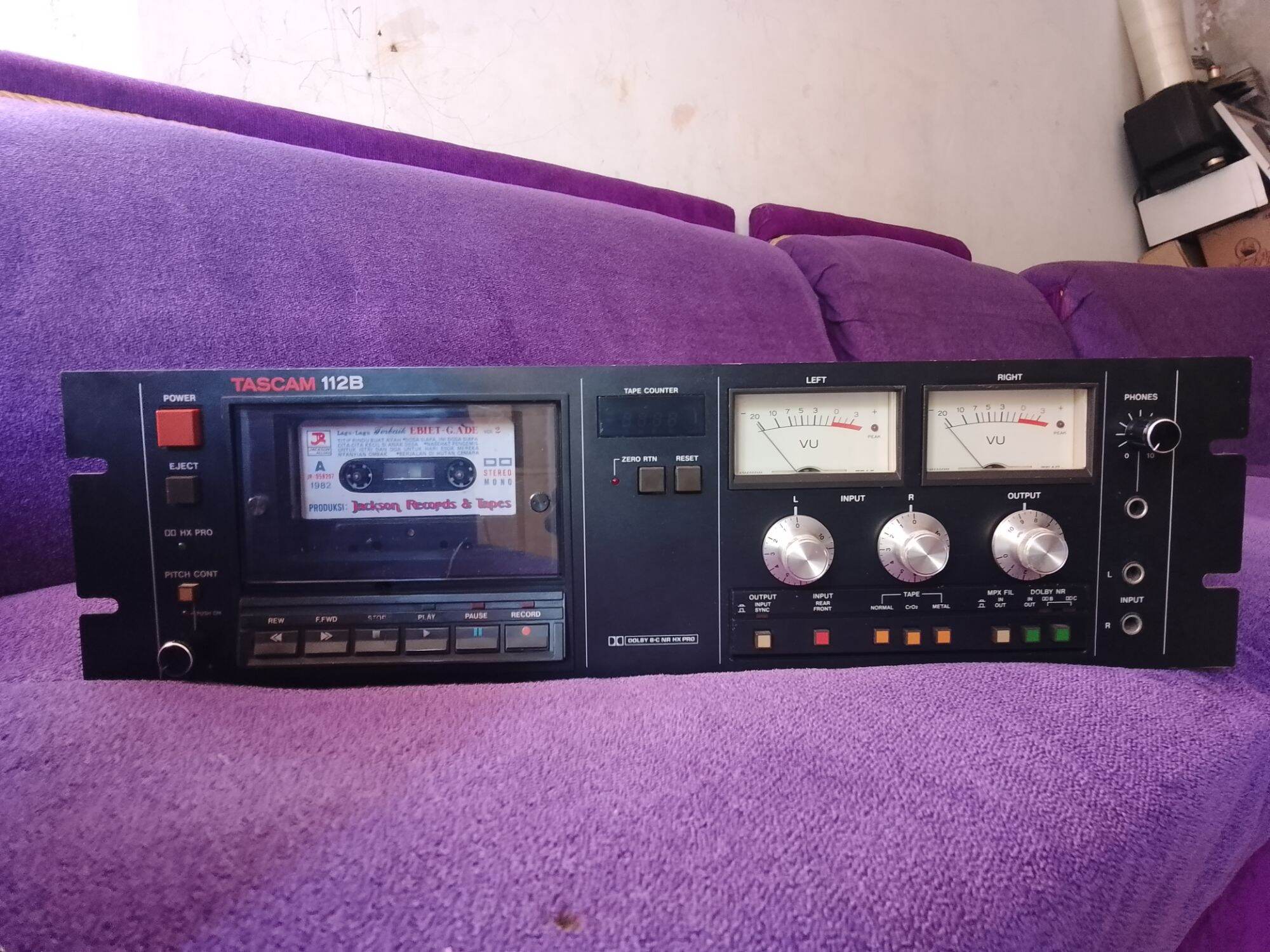 Stereo Cassette Deck TASCAM 112B | Lazada Indonesia