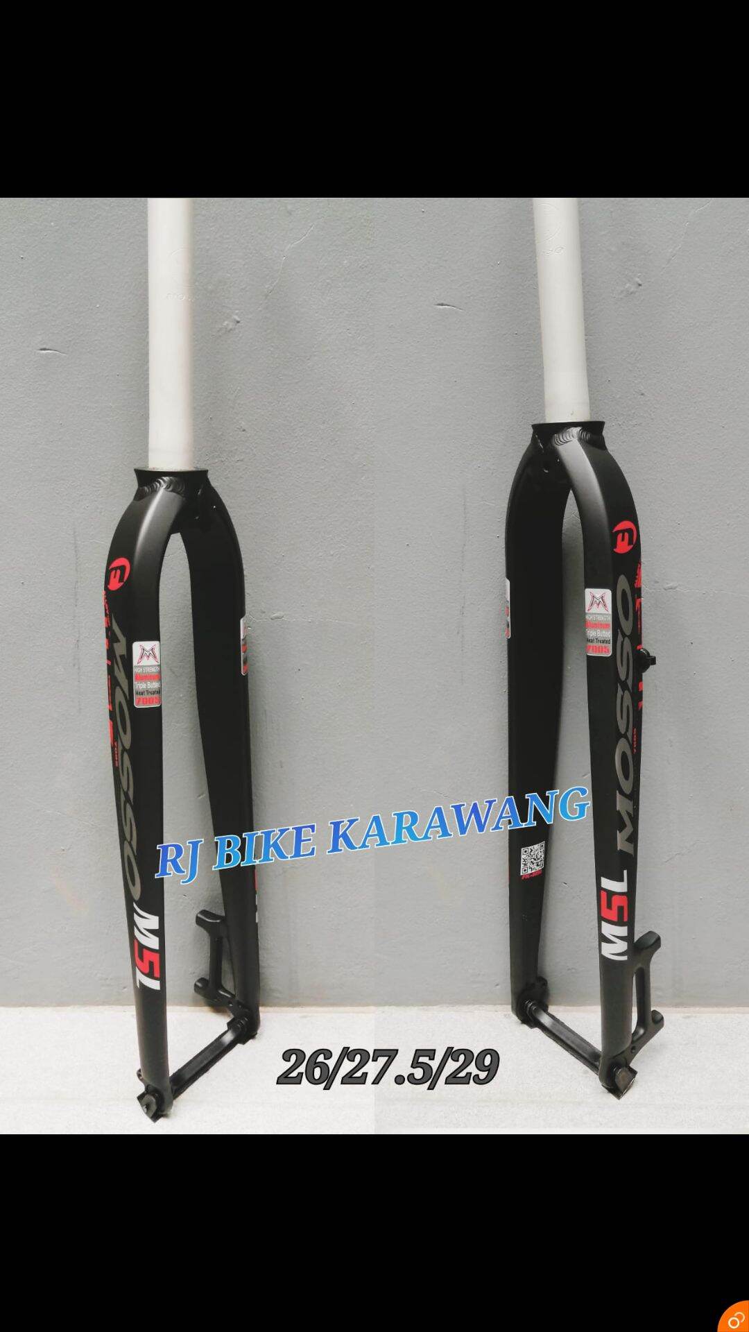 Fork best sale sepeda rigid