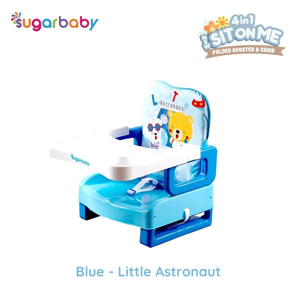 Sugar Baby 4in1 SitOnMe Folded Booster & Chair | Kursi Makan Bayi | Kursi Makan Anak