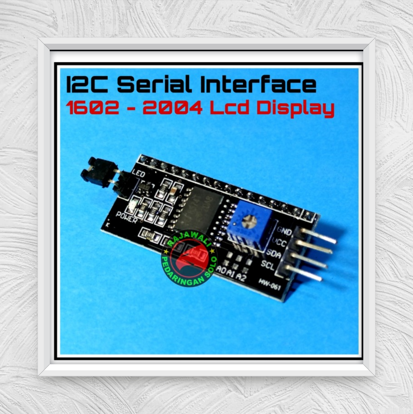 Modul I2c Serial Interface Board For Lcd 16x2 20x4 Lazada Indonesia 5729