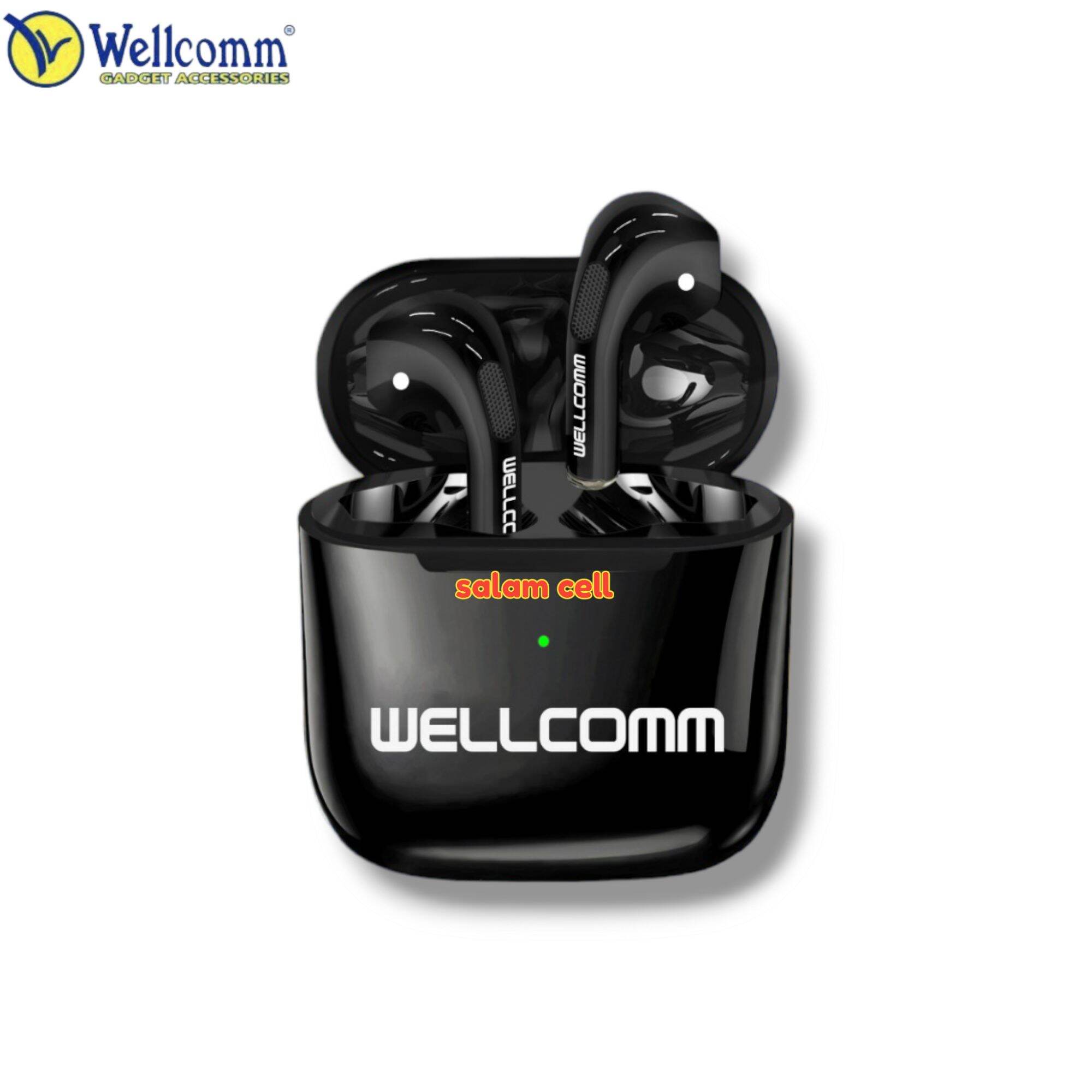 Headset Bluetooth WELLCOMM W-02 Original Garansi Resmi | Lazada Indonesia