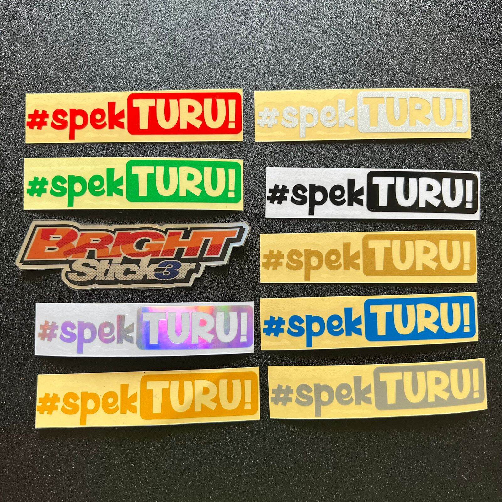 Sticker Stiker spek TURU cutting | Lazada Indonesia