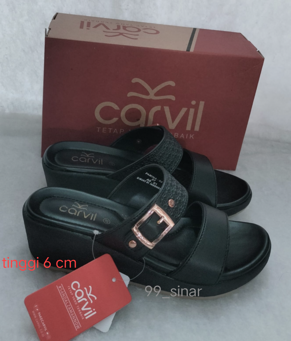 Sandal cheap wedges carvil