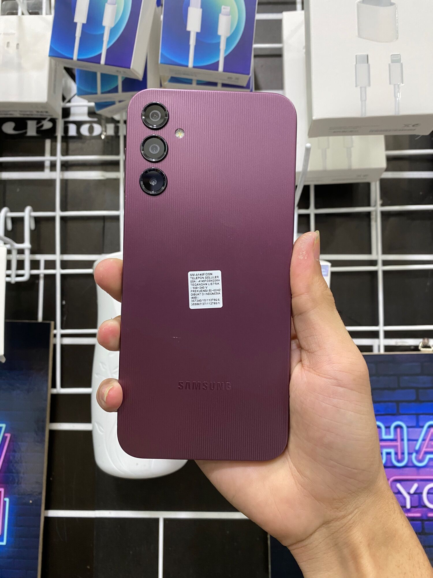 Samsung A14 4G 4/128 new original sein Harga  2,599,000 Ringgit*Penghantaran Percuma