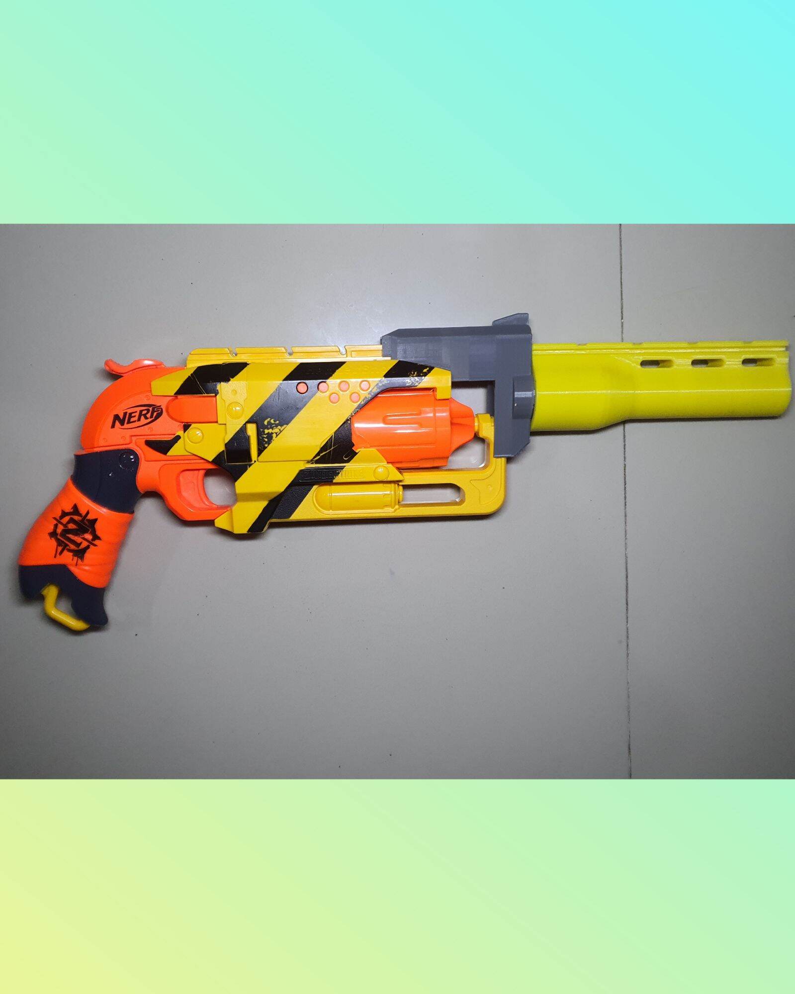 nerf hammershot barrel