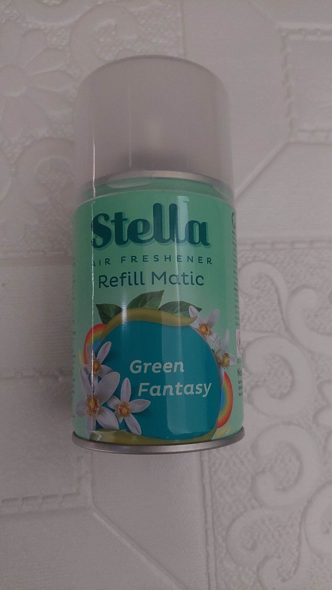 STELLA Refill Matic Air Freshener 160ml Aroma Green Fantasy