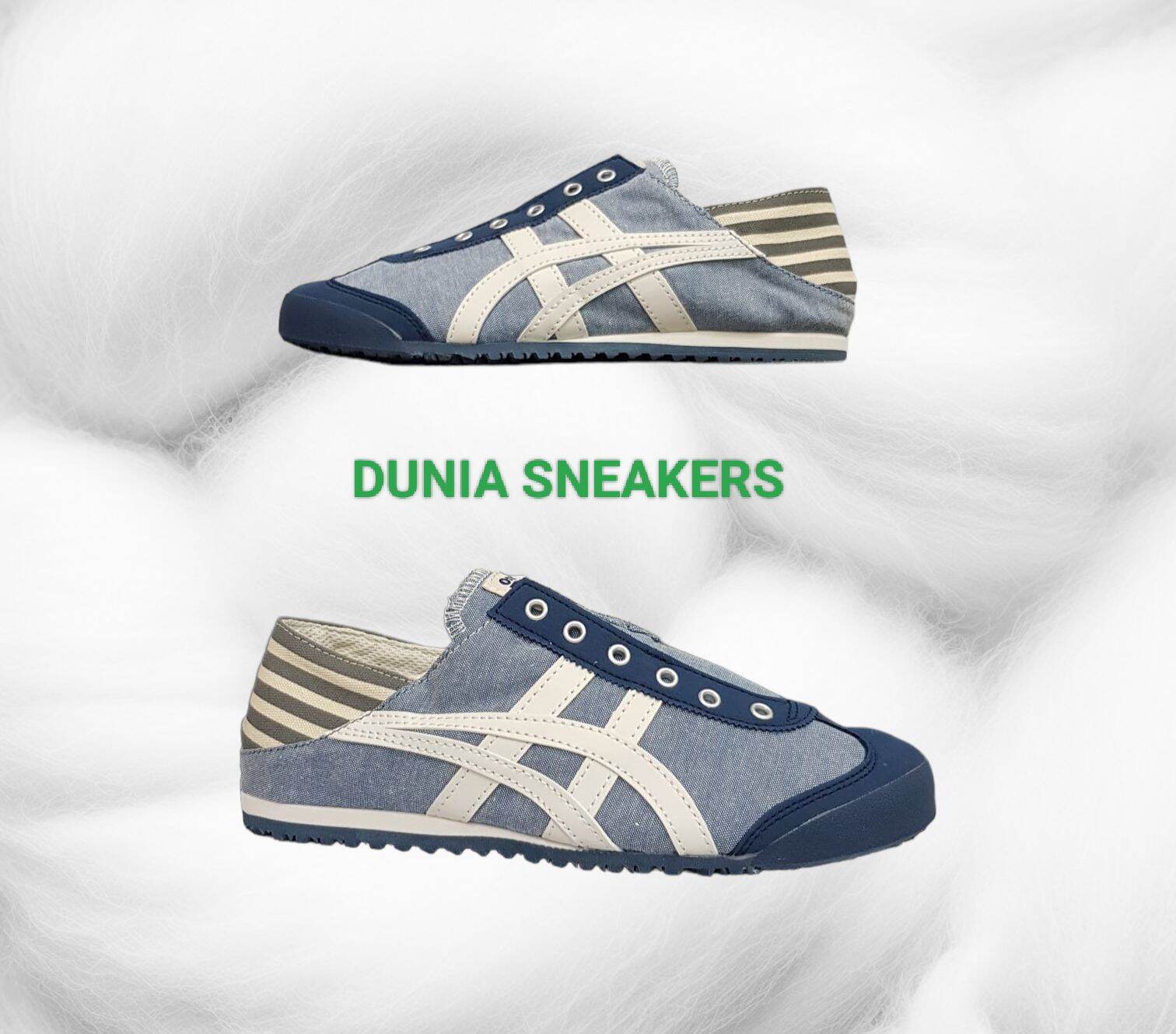 SEPATU Onitsuka Tiger Mexico 66 Slip on Paraty Sepatu Canvas Mid