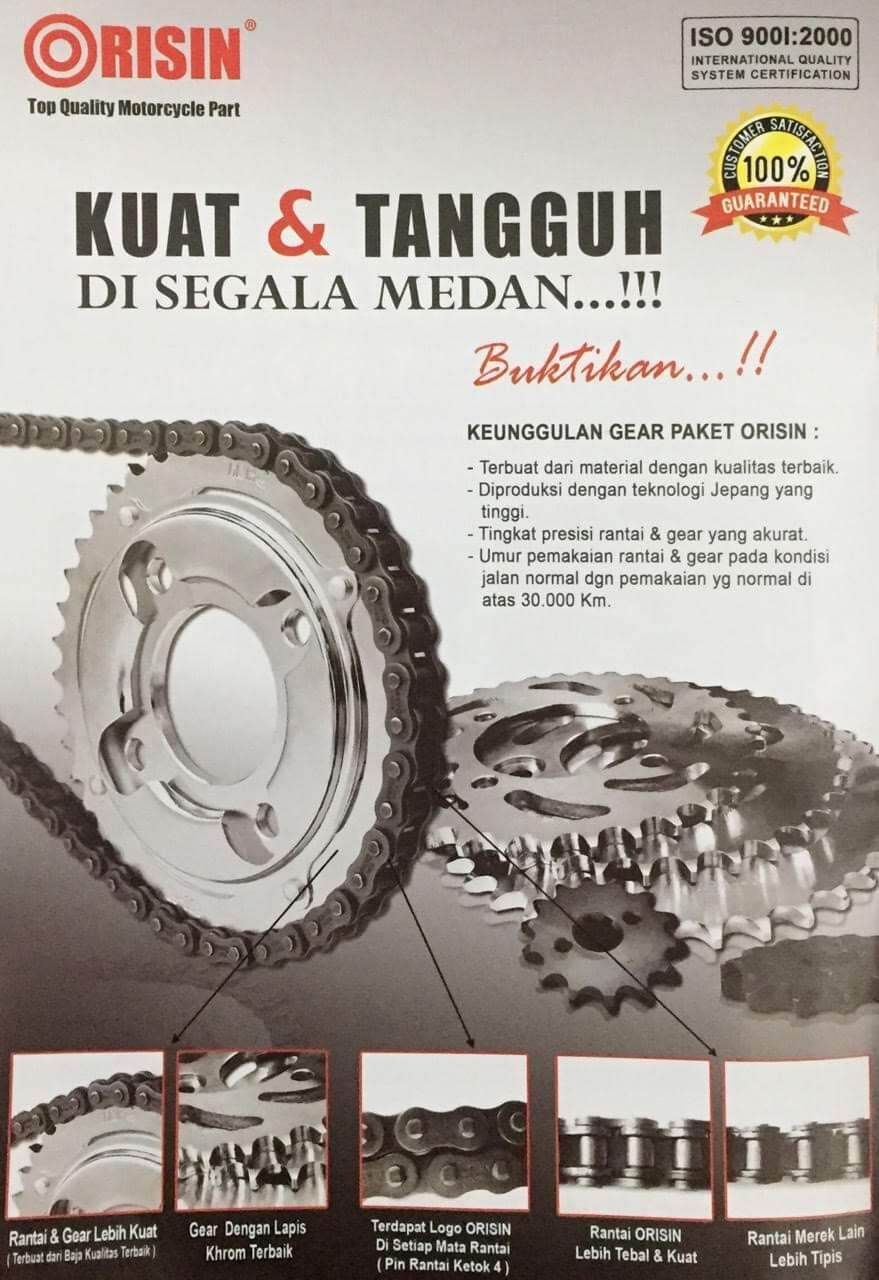 Gir Set Gear Set Supra X lama merk orisin Lazada Indonesia