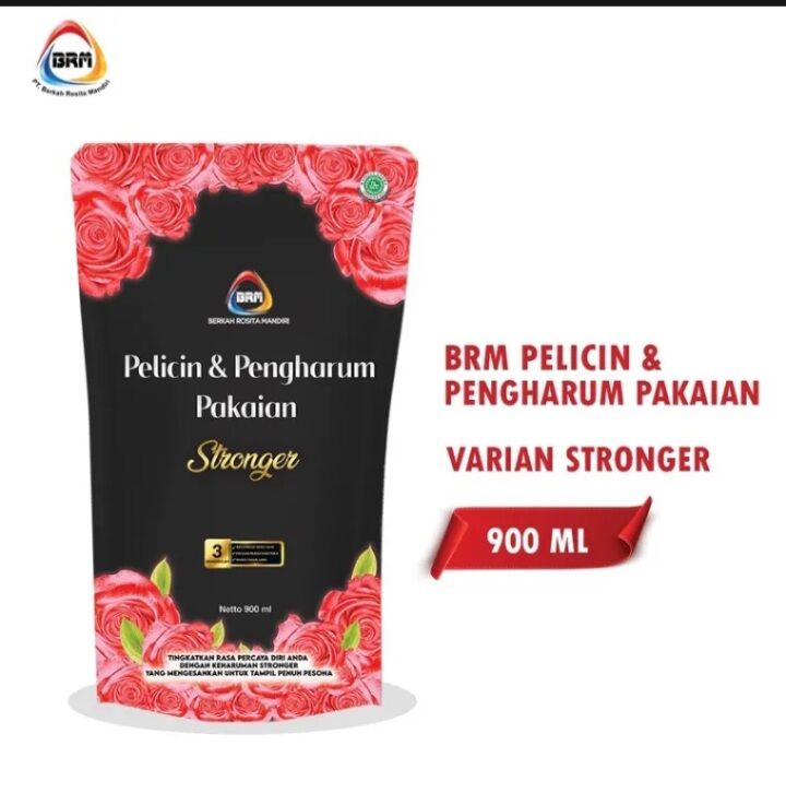 Pelicin dan Pewangi Pakaian Mawar Super Laundry By BRM REFILL  -  Merah - Merek BRM Harga 20,900 rupiah*Gratis Ongkir