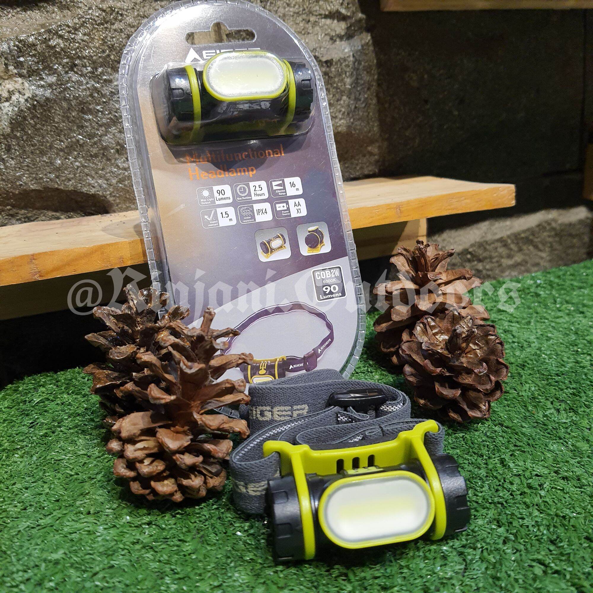 EIGER CRITE HEADLAMP ORIGINAL CRITE EIGER LIGHTING EQUIPMENT LAMPU SENTER KEPALA LAMPU KEPALA