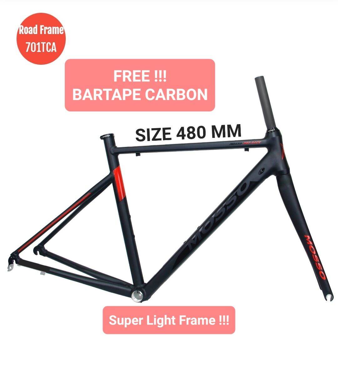 Mosso road best sale bike size chart