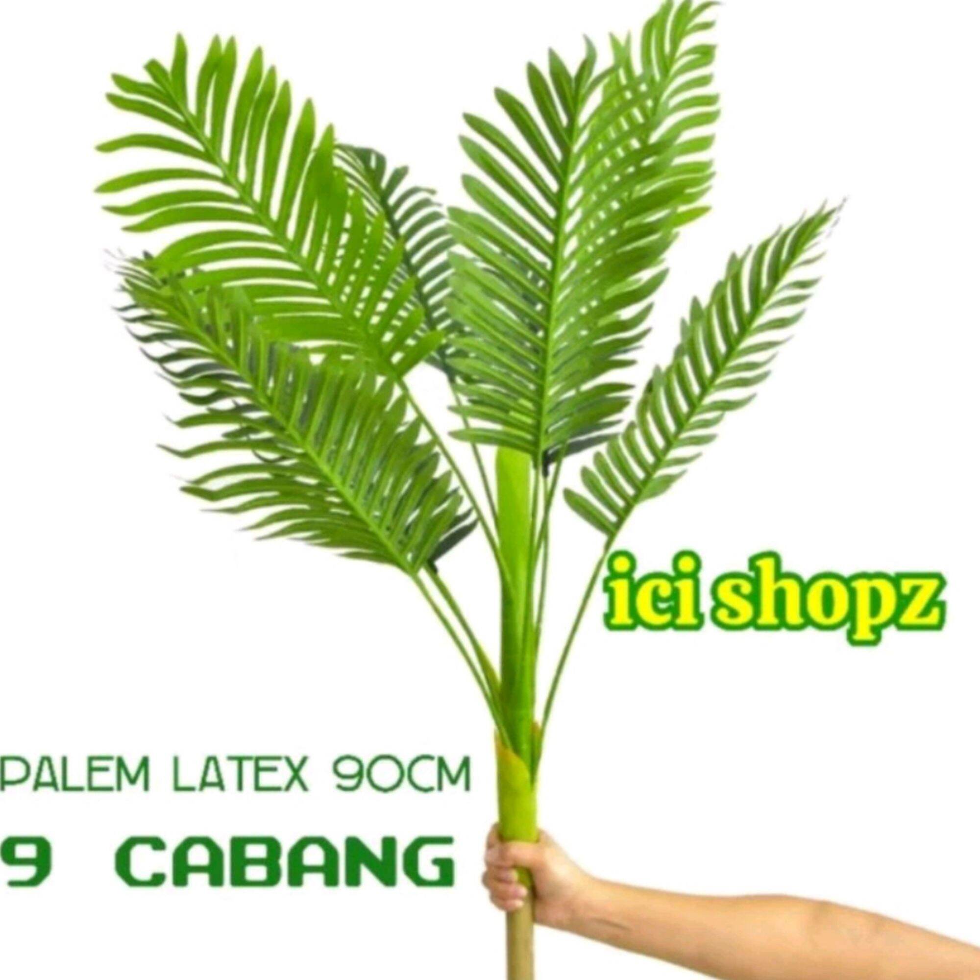 Pohon Palem Artificial 125cm 24 Cabang Tanpa pot