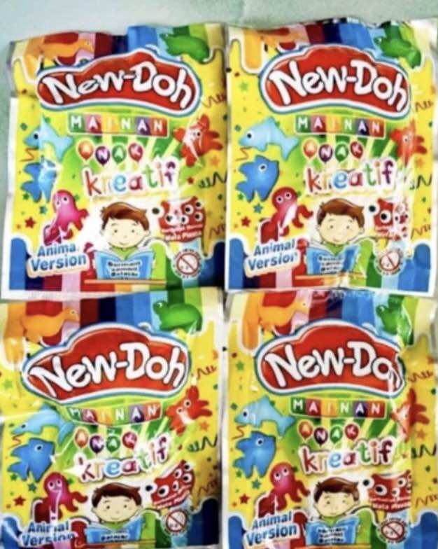 20pcs mainan new doh