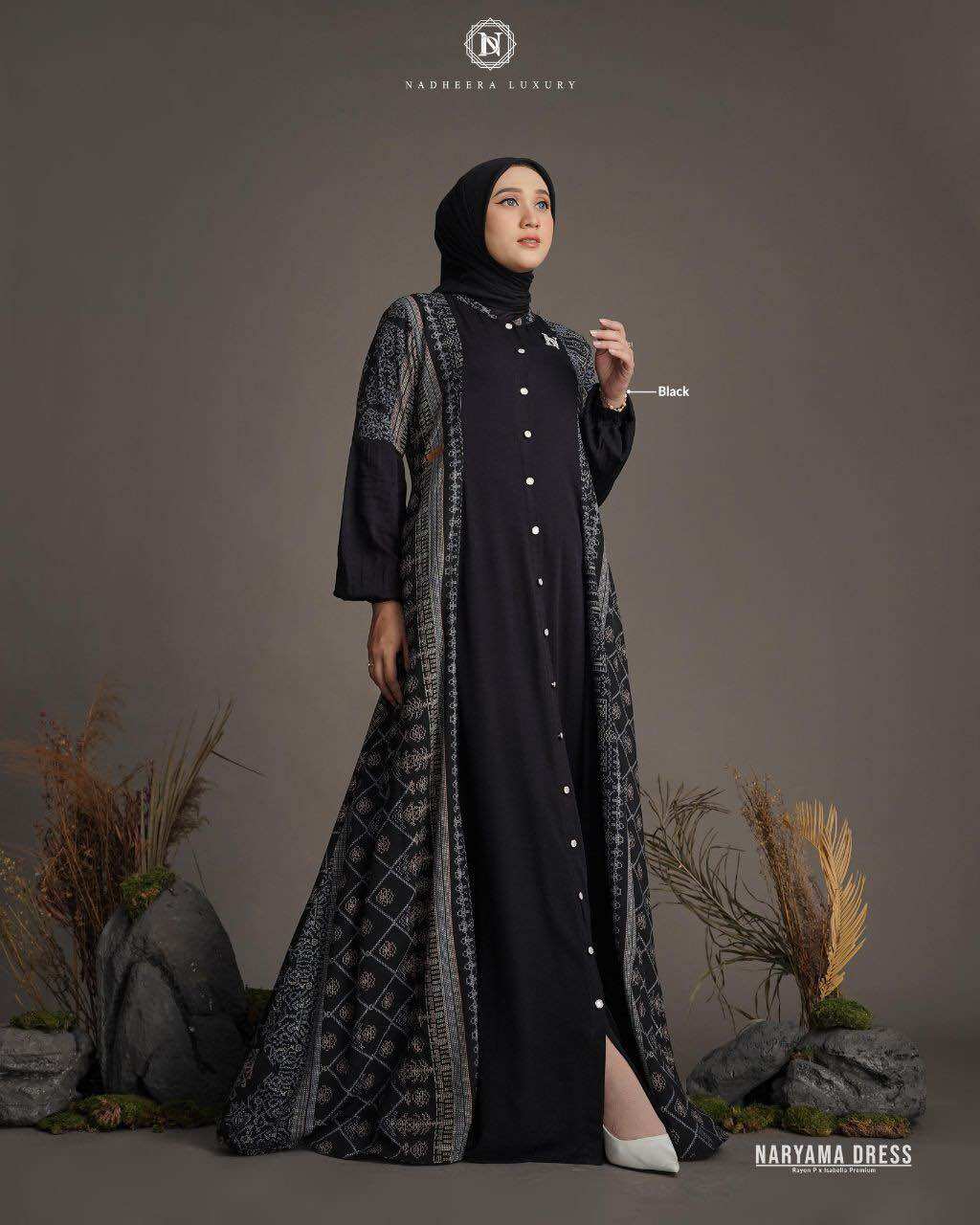 midi dress nibras gamis black dobby Bismillah Ready Stok Sarimbit Nibras Kiara Toasted Nut Hyra Ginger Bread  Stok LIMITED Ibu gamis aja kerudung dijual terpisah Ayah koko saja Girl  gamis + Kerudung boy celana + koko Untuk Harga