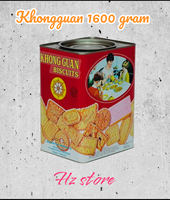 Khong Guan Assorted biskuit Kaleng Original 1600 gram