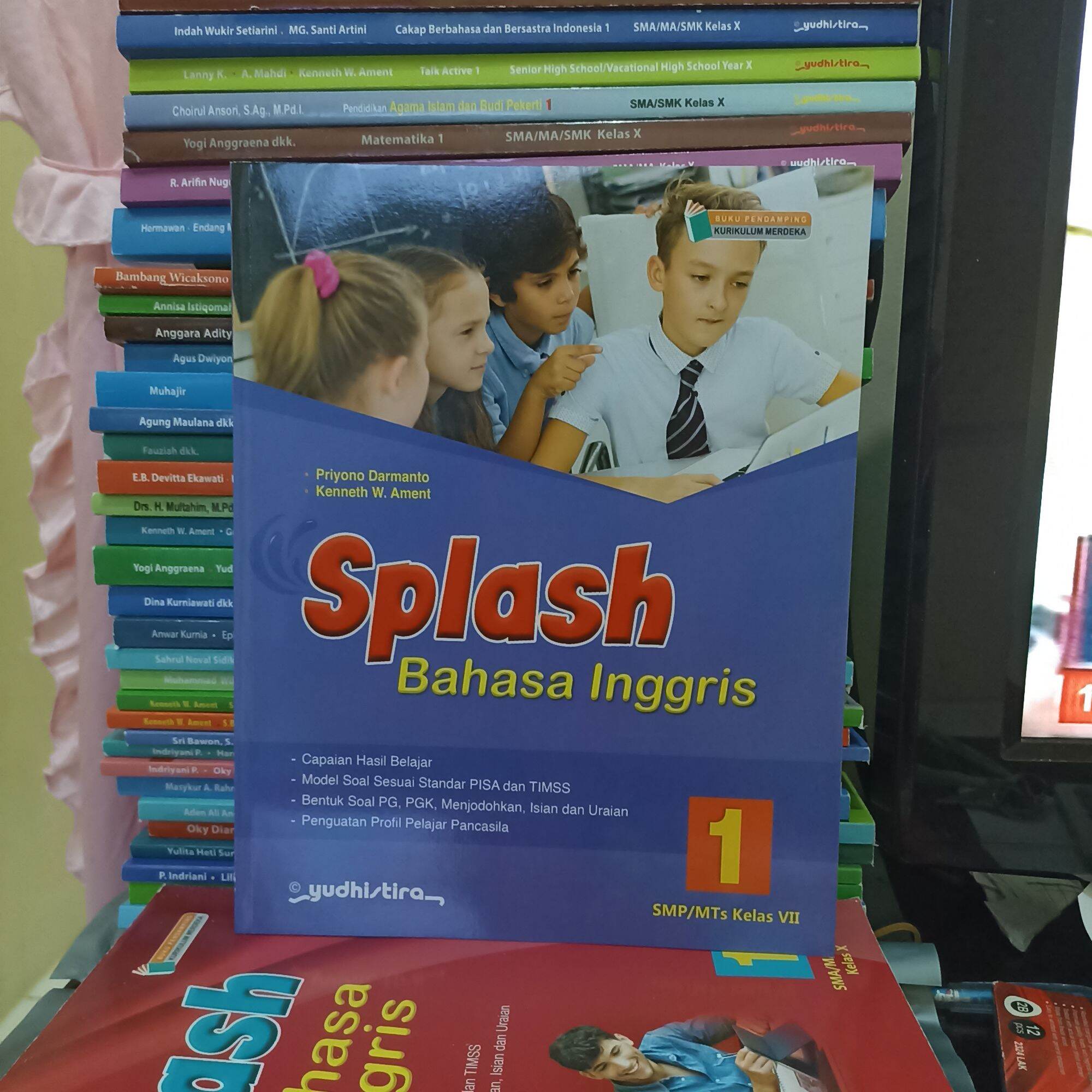 Buku Splash Bahasa Inggris Kelas VII.7 SMP Kurikulum Merdeka Yudistira ...