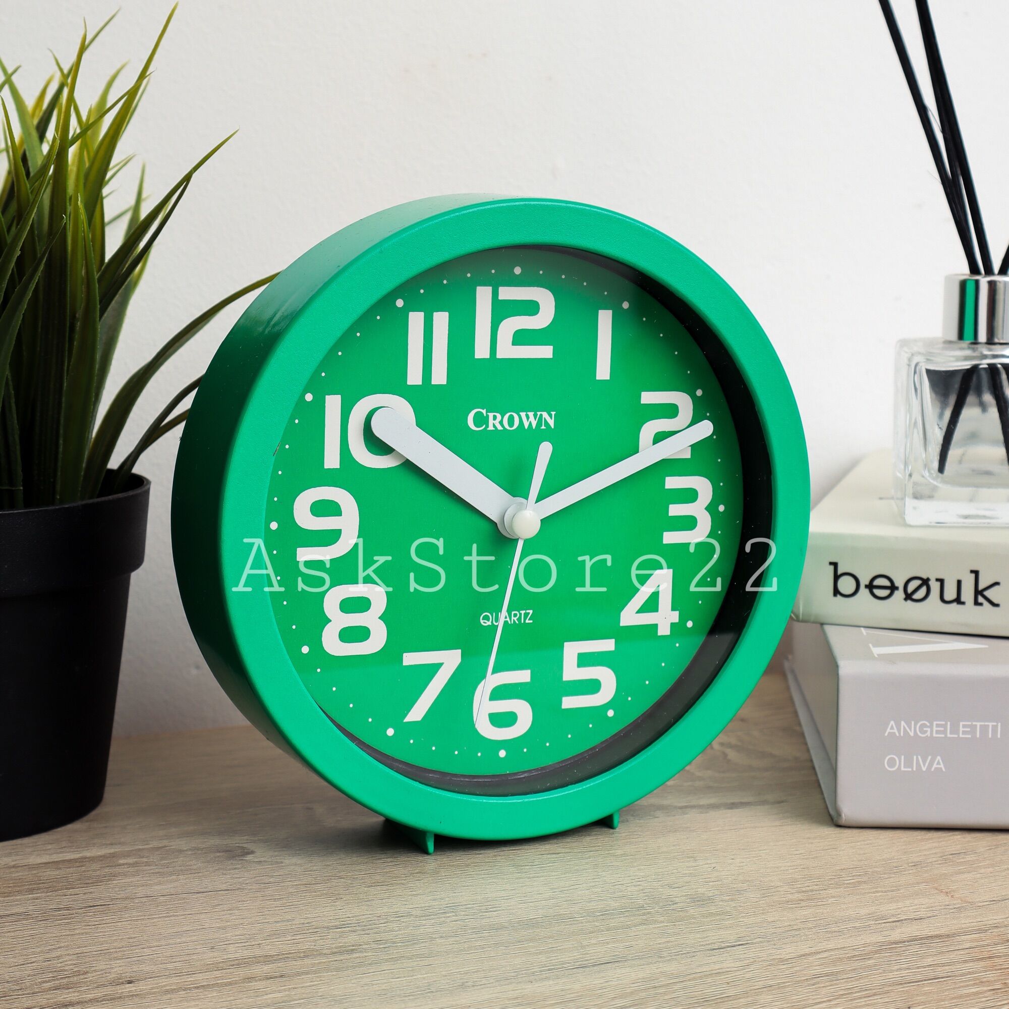 Jam Dinding Minimalis Bisa Meja & dinding Berkualitas Tebal Jam 35 Cm