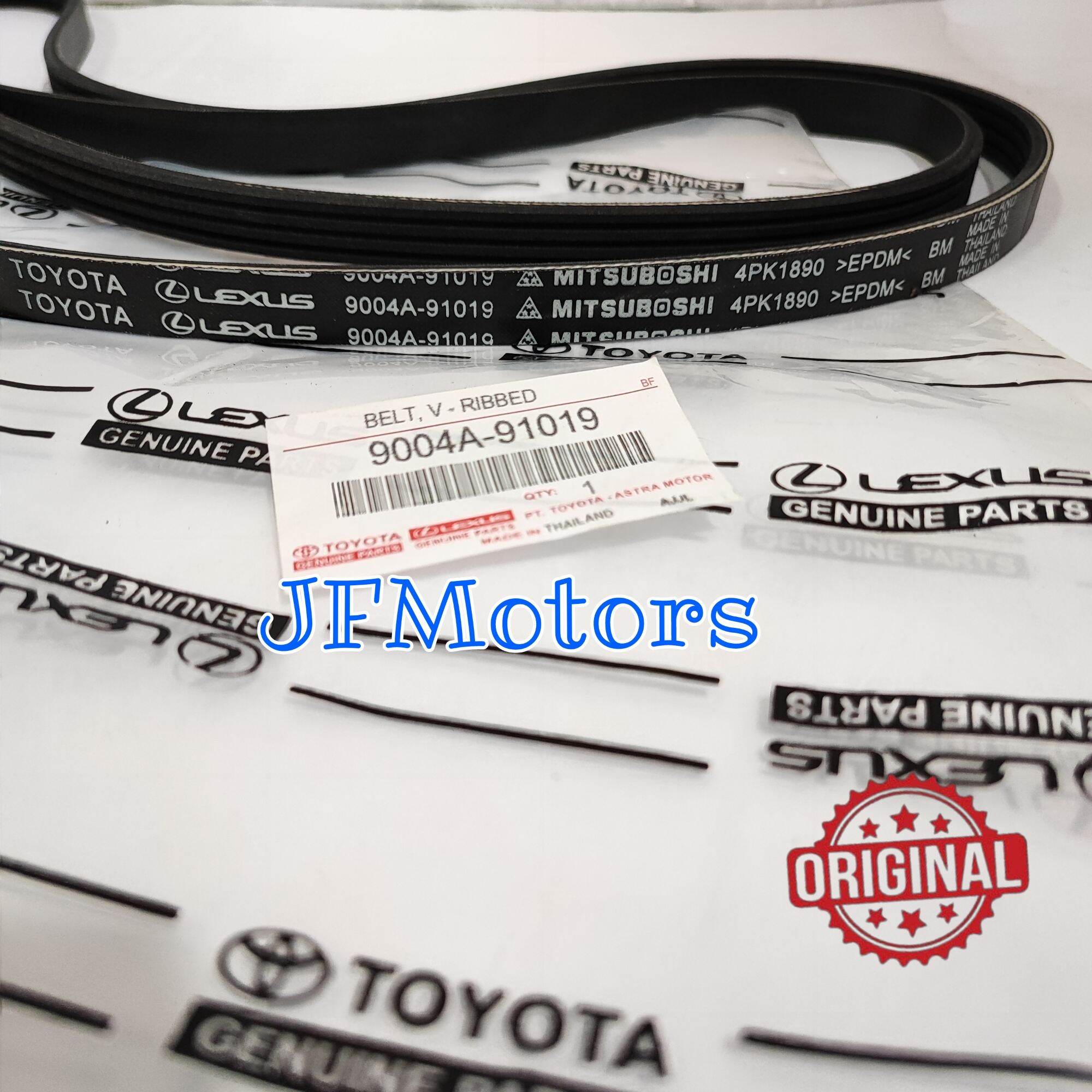 VBelt Tali Kipas Fan Belt Avanza Xenia 1.3L 1300cc 4PK 1890 Original 9004A91019 Lazada Indonesia