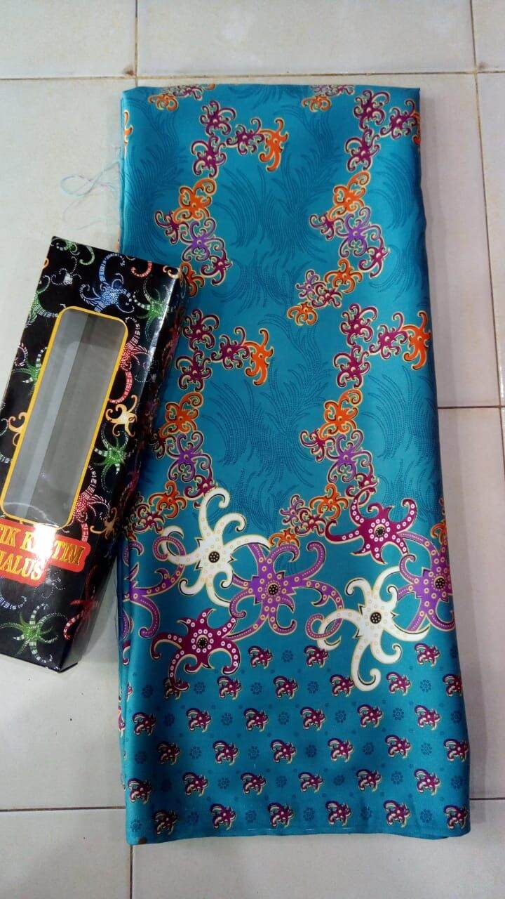 Kain Batik Dayak Kalimantan Bahan Semisutra Ss Lazada Indonesia