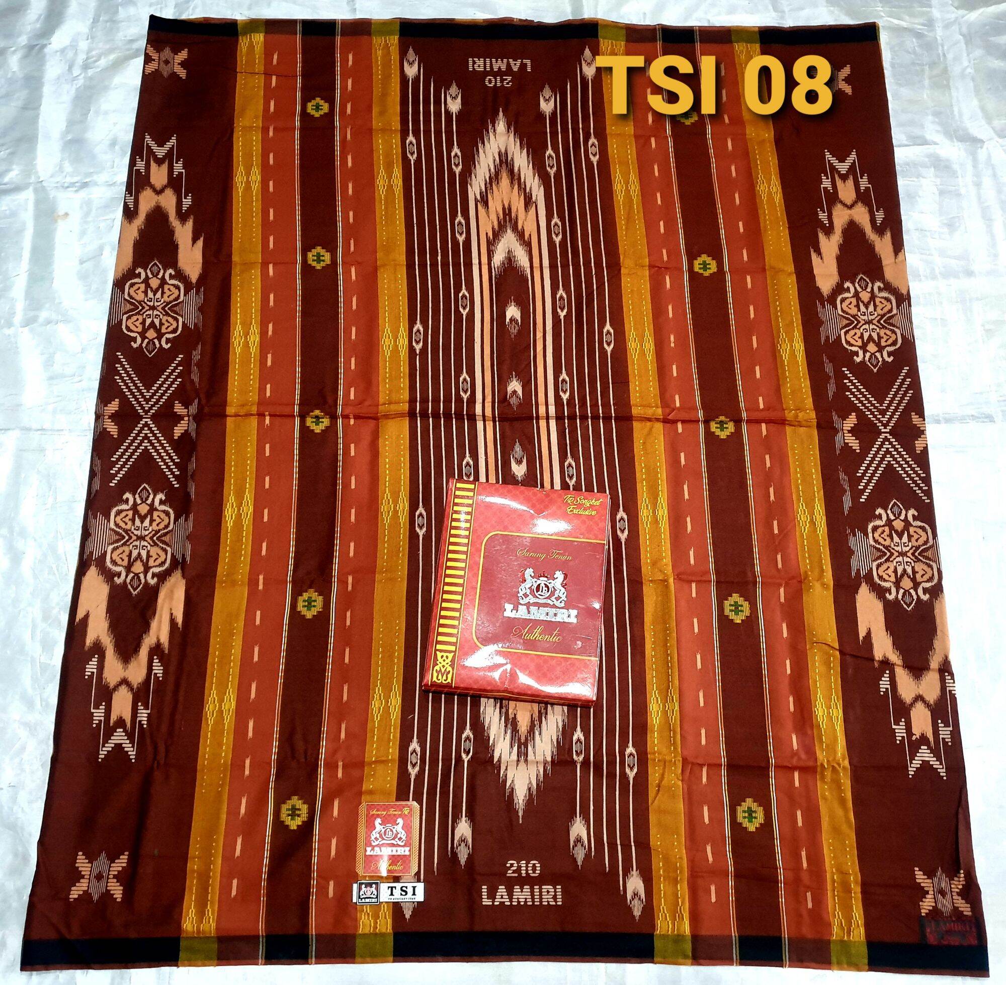 Sarung Donggala Dan Lamiri Songket Hitam Dan Warna Batik Teroja Dan Gradasi Lazada Indonesia