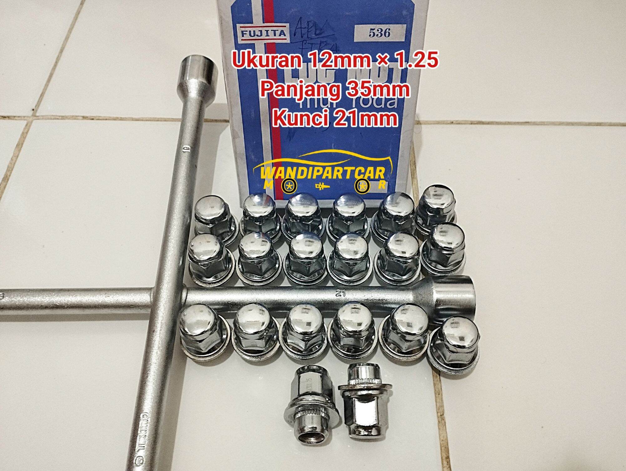 Mur Baut Roda Racing Lug Nut Suzuki Apv Futura X Kunci Mm Satuan Pcs Lazada Indonesia