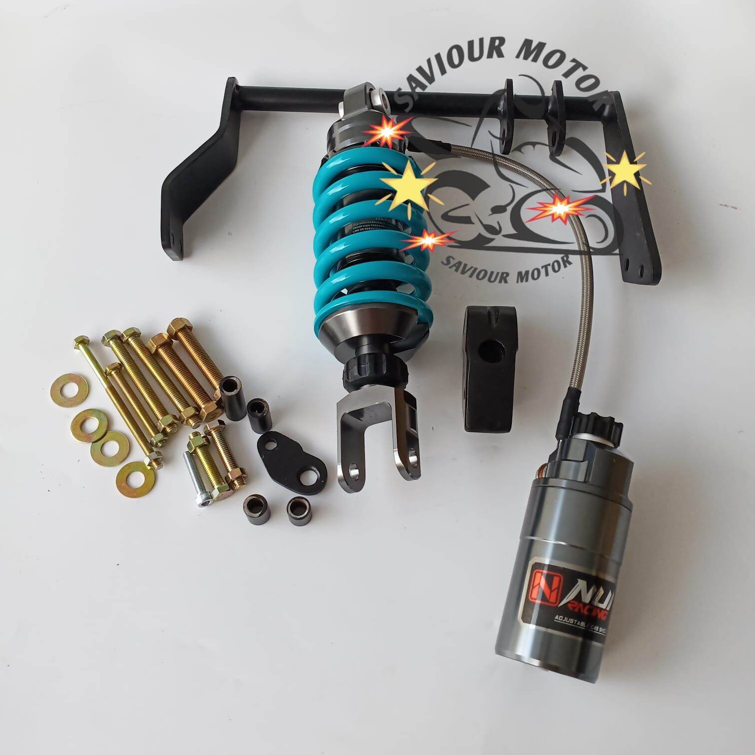 monoshock aerox 155 old tabung pisah nui racing shockbreaker aerox 155 ...