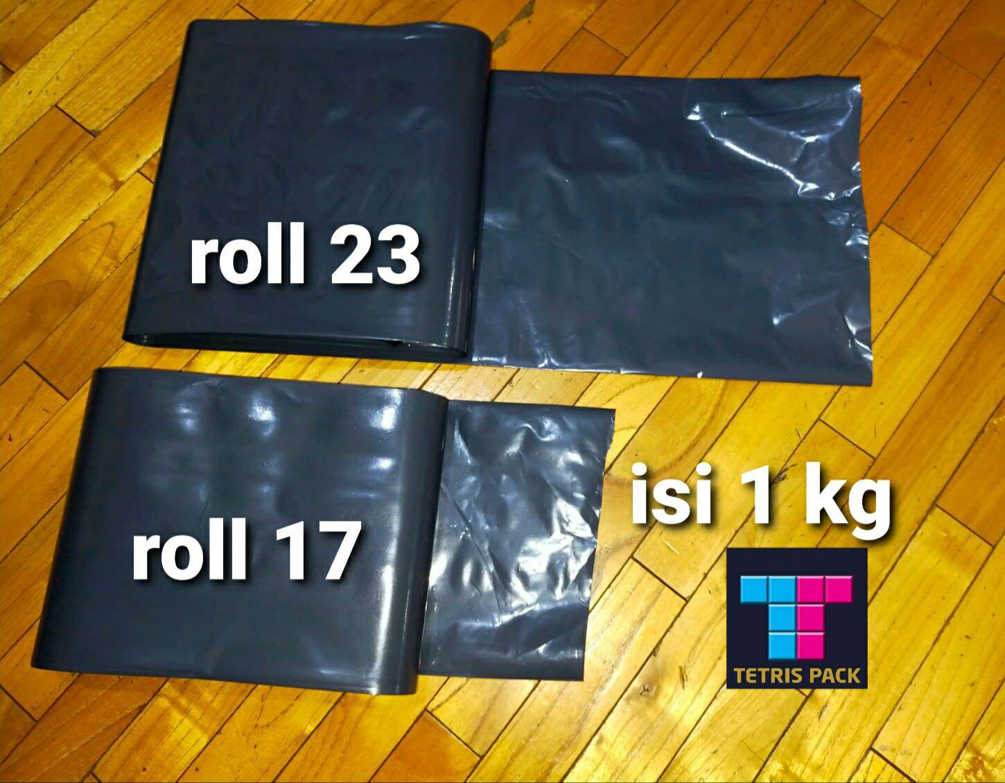 plastik packing hitam roll kwalitas super