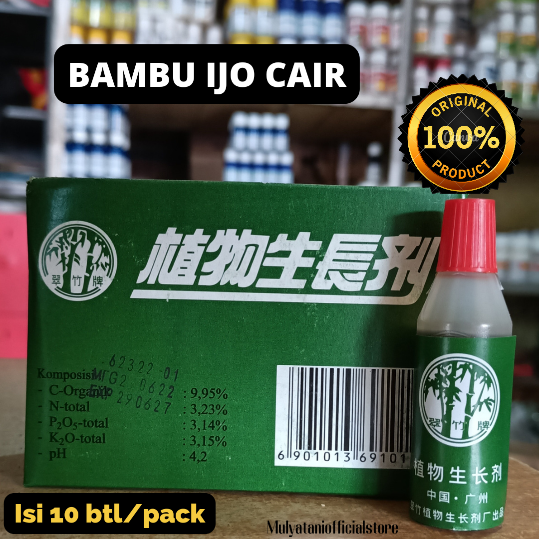 Pupuk Cair Bambu Ijo Ml Original Pack Isi Botol Lazada Indonesia