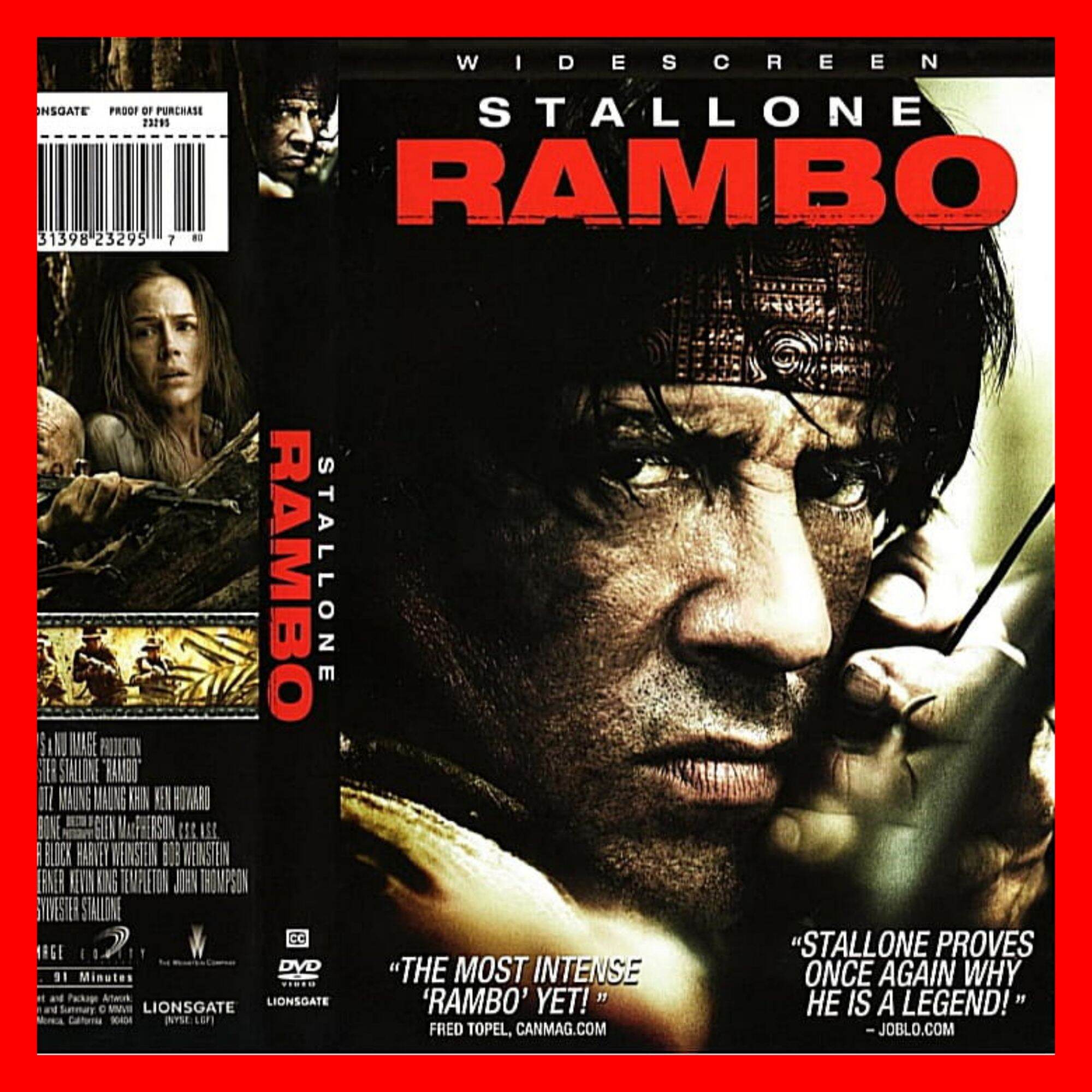 KASET DVD FILM RAMBO FULL SAMPAI TAMAT JERNIH TEKS INDONESIA - KASET