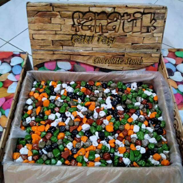 coklat kerikil arab 1 kg premium