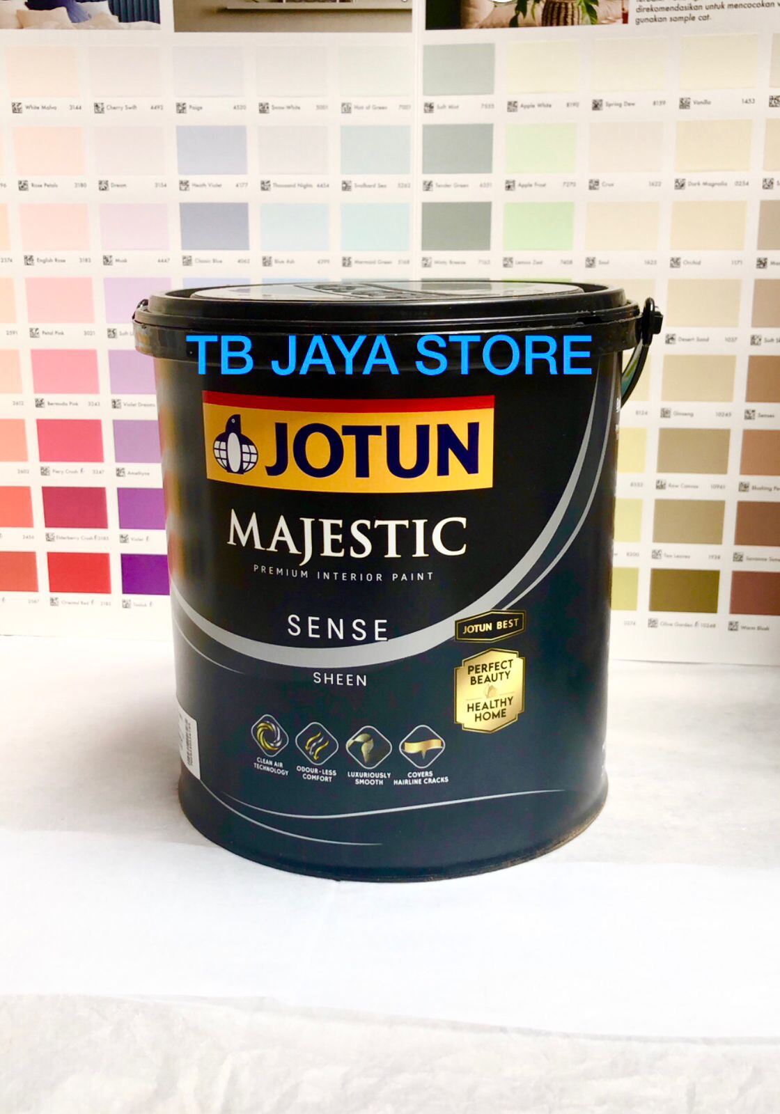 Jotun Majestic Sense Cat Tembok Interior Sheen Pure Barley 1334 25l Lazada Indonesia 4528