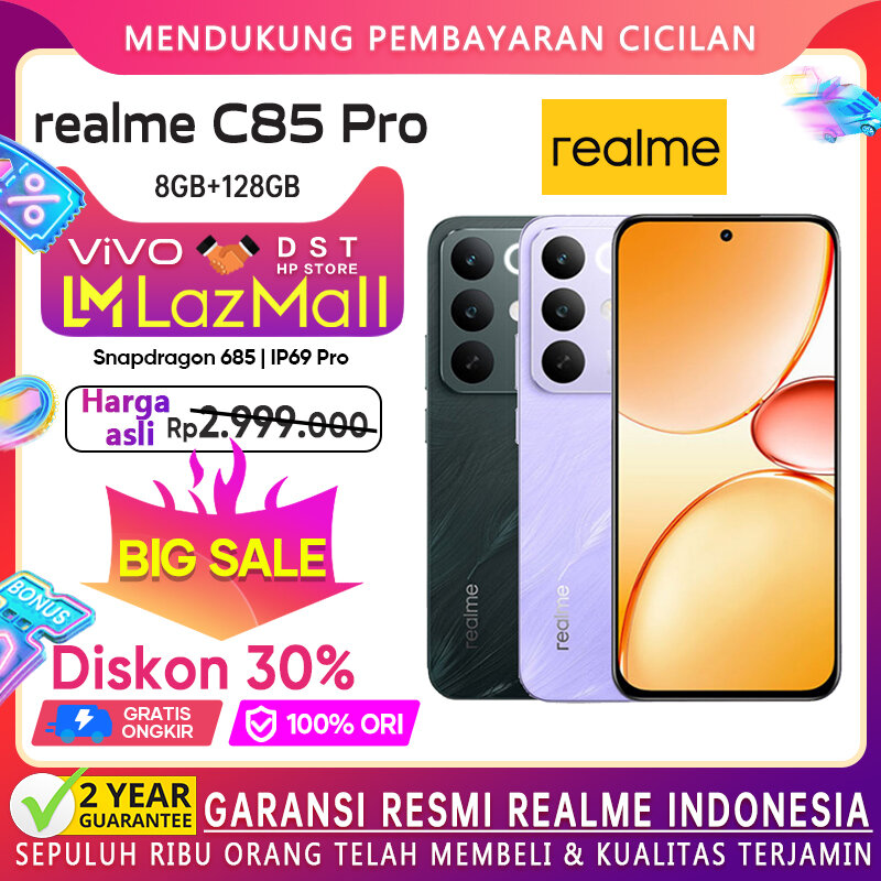 Realme C85 Pro 8/128GB 8/256GB 7000mAh Titan battery | 4000nit ultra bright AMOLED display | IP69 Harga  2,999,000 Ringgit*Penghantaran Percuma