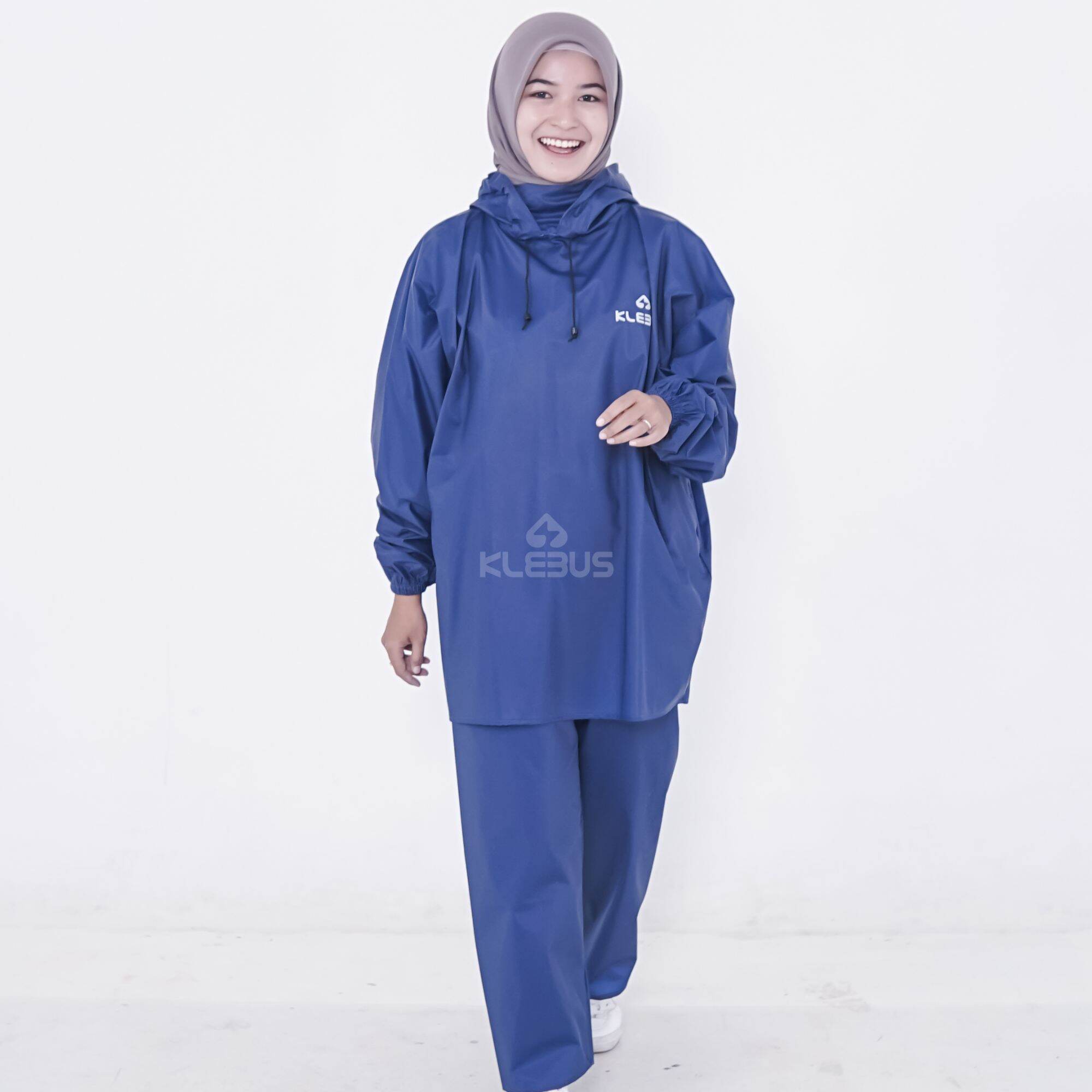 Men Women thick anti-wrinkle hoodie raincoat Harga 58,000 rupiah*Gratis Ongkir