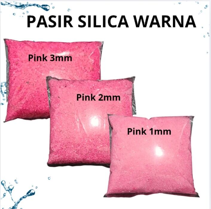 PASIR SILICA WARNA 1KG PASIR AQUARIUM AQUASCAPE
