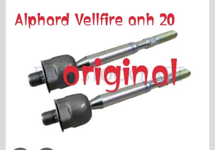 rack end long tierod tie rod Toyota Alphard Vellfire any 20 sepasang kiri kanan original Harga 730,100 rupiah*Gratis Ongkir