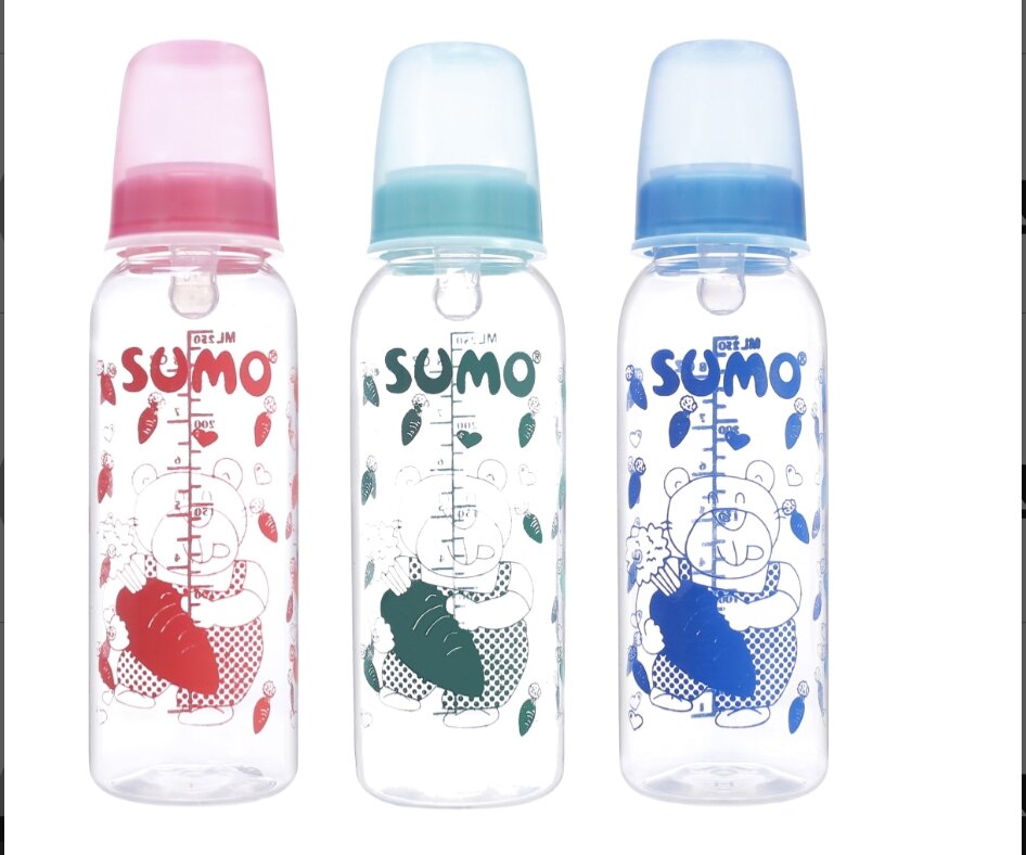 1 pcs dot botol tempat minum bayi susu asi sumo ninio 240ml-Ns1006