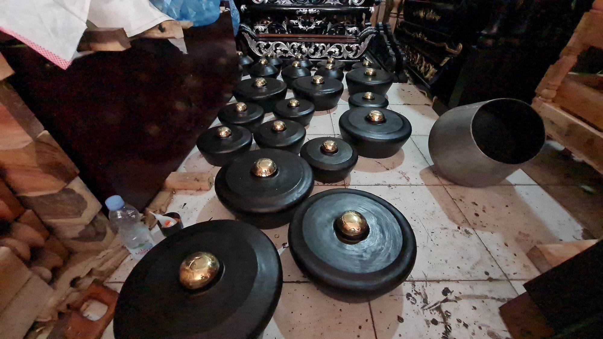 gong bahan besi diameter 45 cm