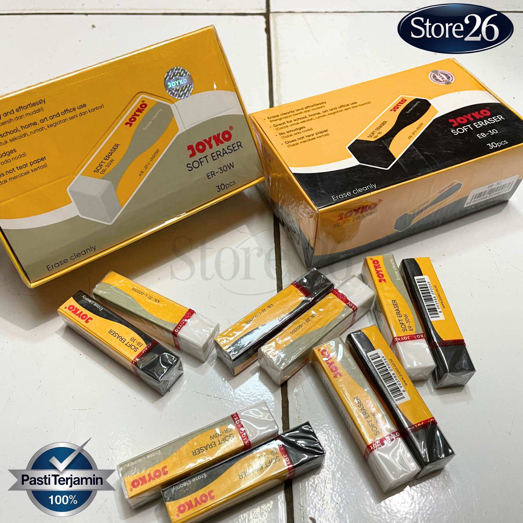 Penghapus Joyko Panjang / Eraser Joyko / Hapusan Joyko