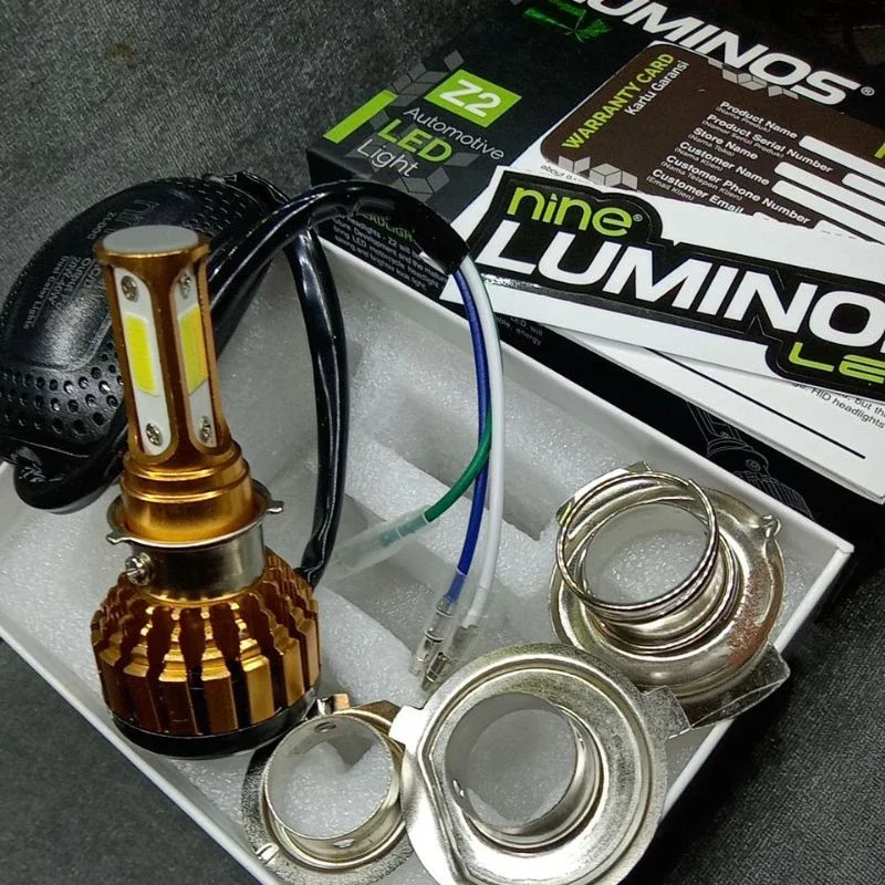 LAMPU UTAMA MOTOR Z2 SISI 36 WATT WARNA WHITE YELLOW AC DC